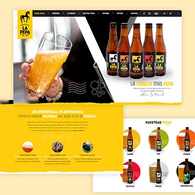 Programación Tienda Online Cervezas la Pepa / <a href='https://www.cervezaslapepa.com/' target='_blank'>www.cervezaslapepa.com</a>